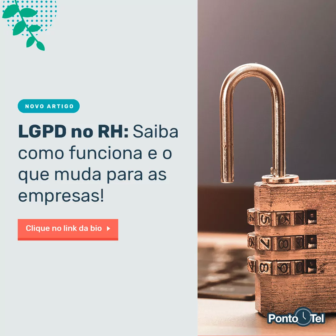 Imagem de LGPD no RH: entenda como funciona e o que muda para empresas!